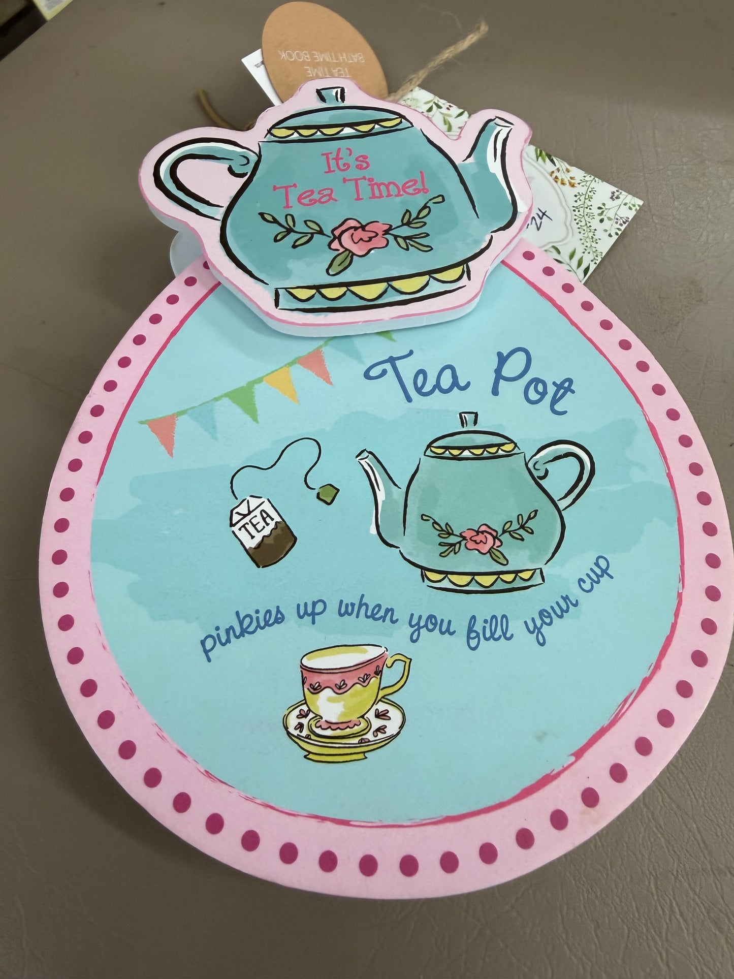 The Porch Mudpie Tea Party Bath Book