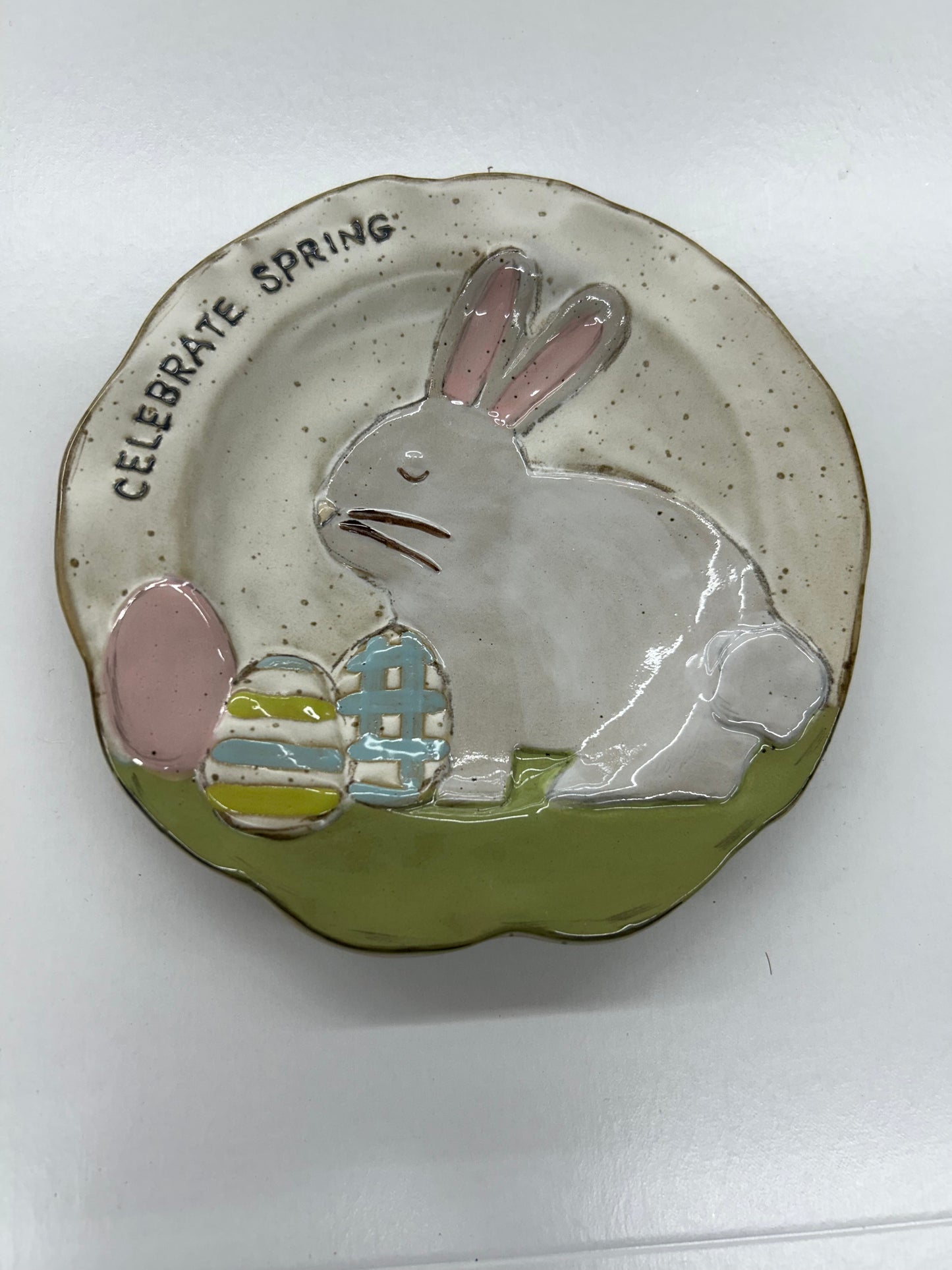 The Porch Mud Pie Celebrate Spring Decorative Plate