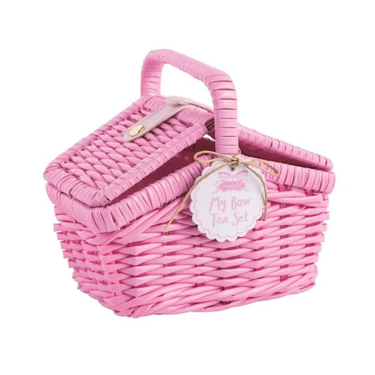 The Porch Mud Pie Bow Tea Set