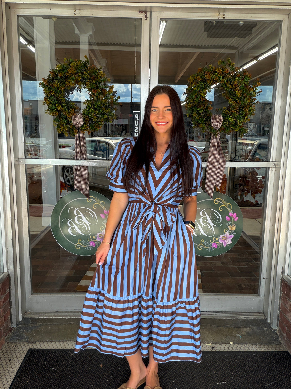 Bluebell Stripe Dress