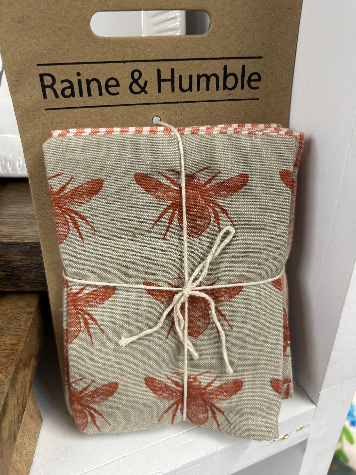The Porch Raines and Humble Bee Tea Towel Set