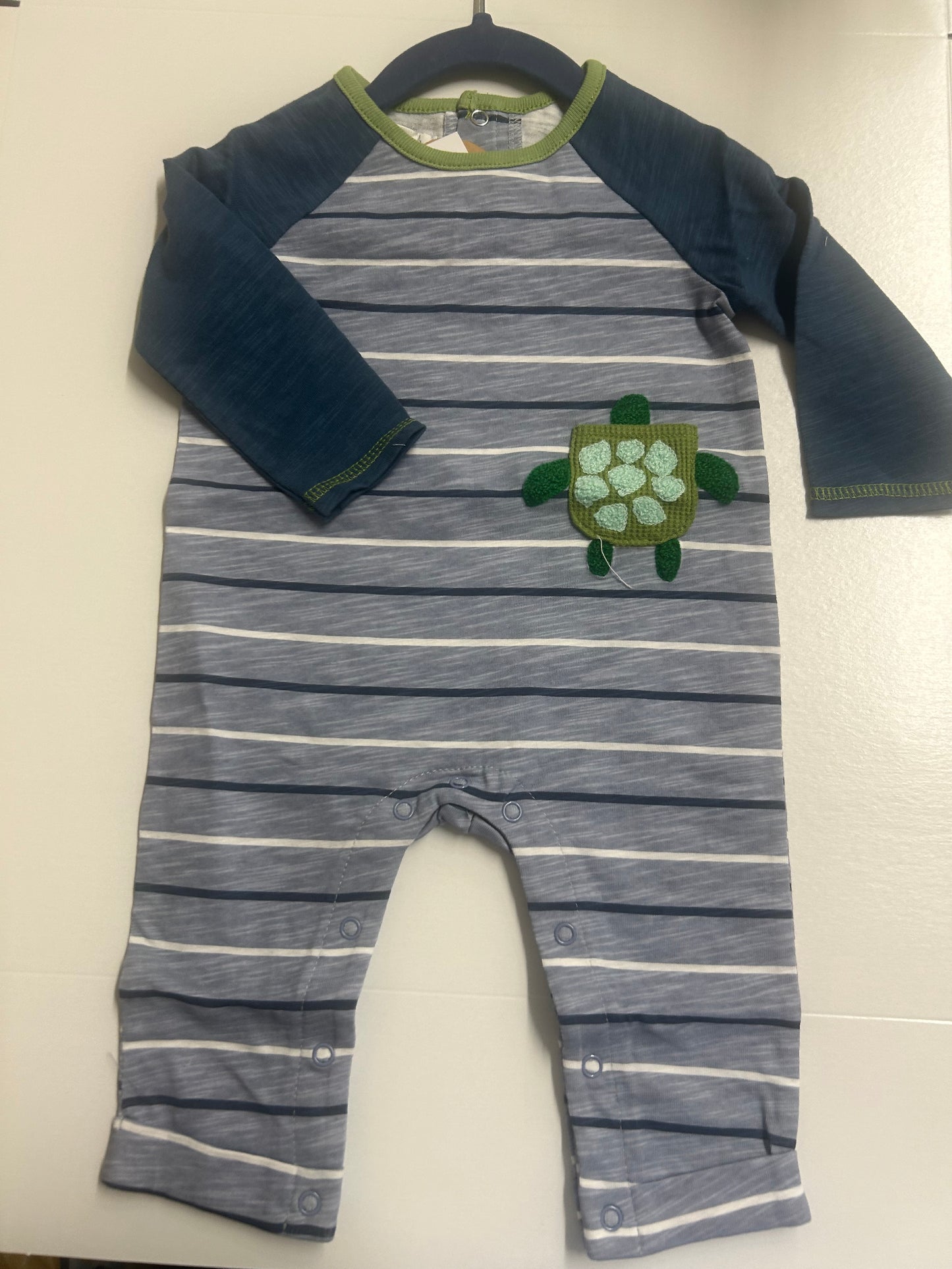 The Porch Mud Pie Turtle Romper