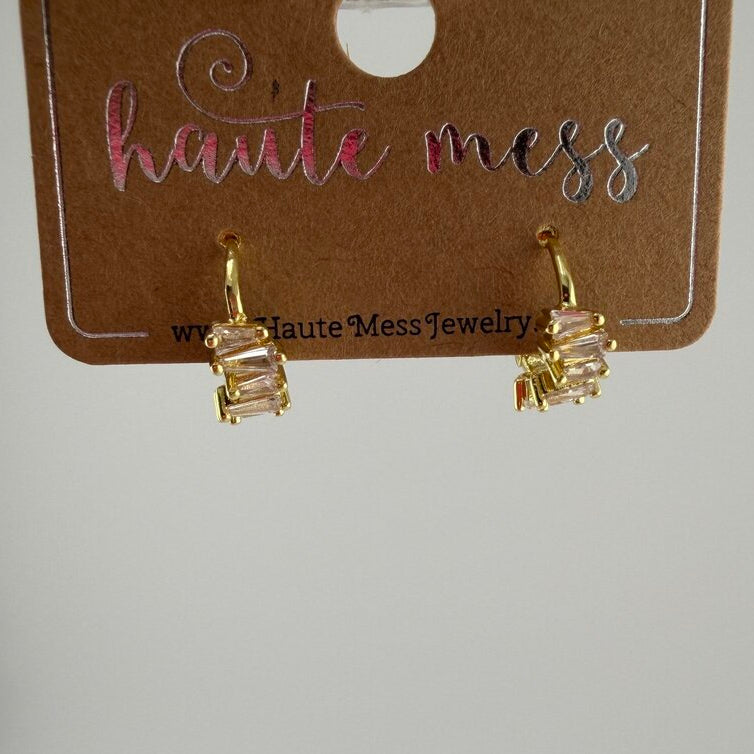 Haute Mess Zig Zag Earrings