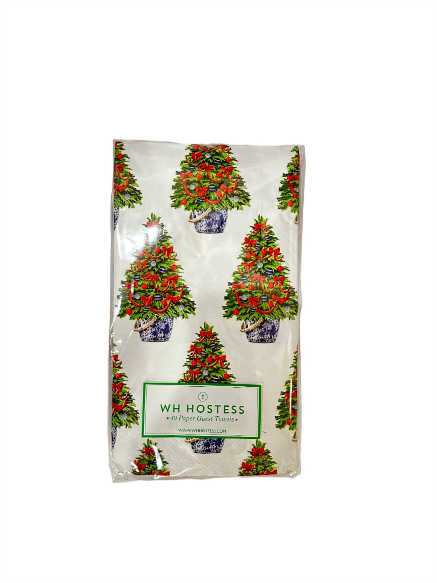 WH Hostess Christmas Tree Dinner Napkins