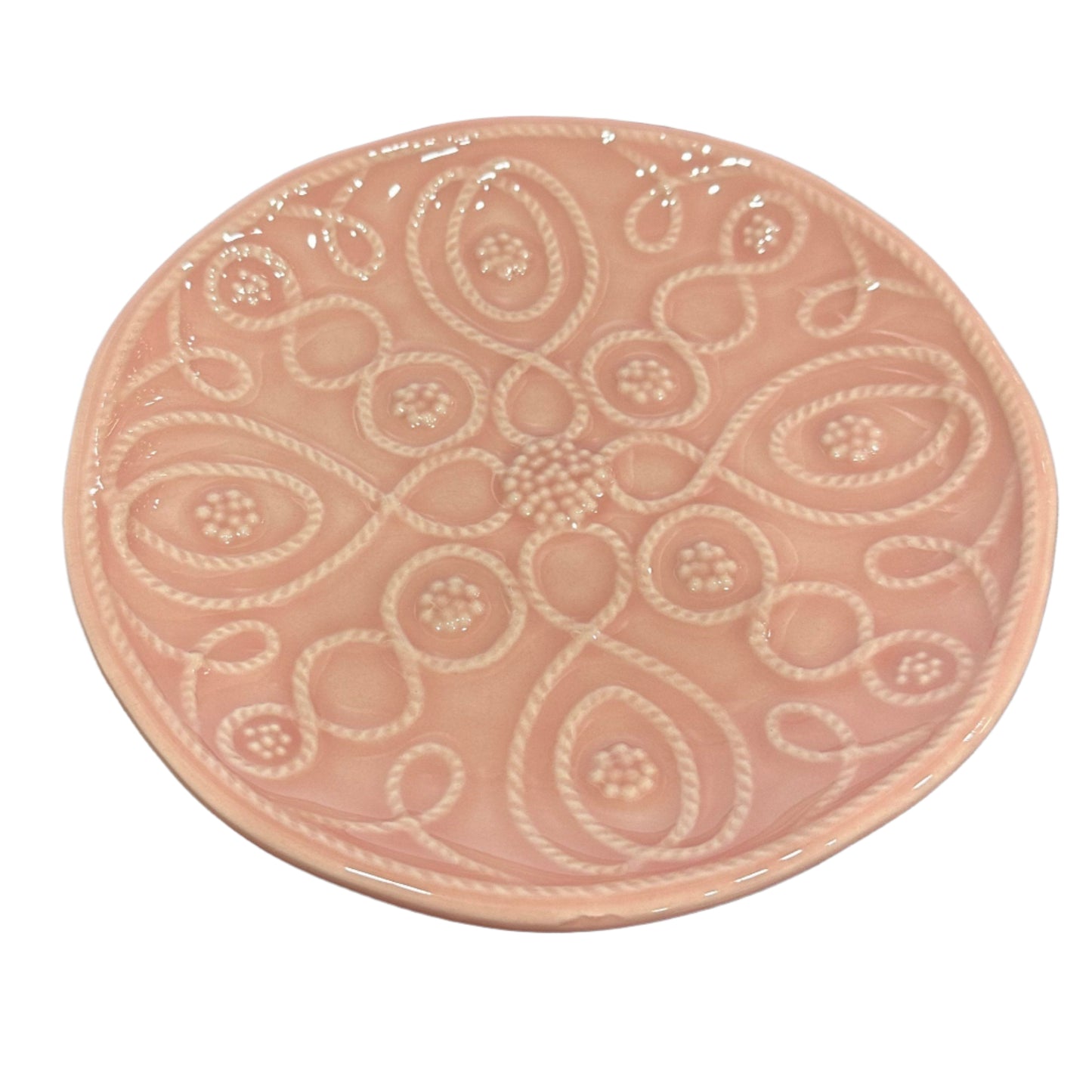 Juliska Jardins Du Monde Cocktail/Side Plate- Blush