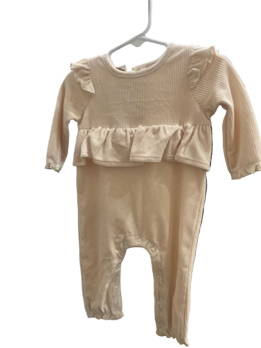 Mud Pie Velour Cream One Piece