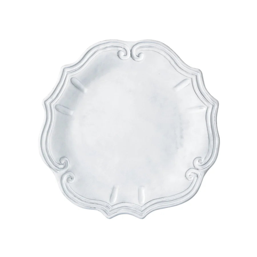 Vietri Incanto Stone Baroque Dinner Plate