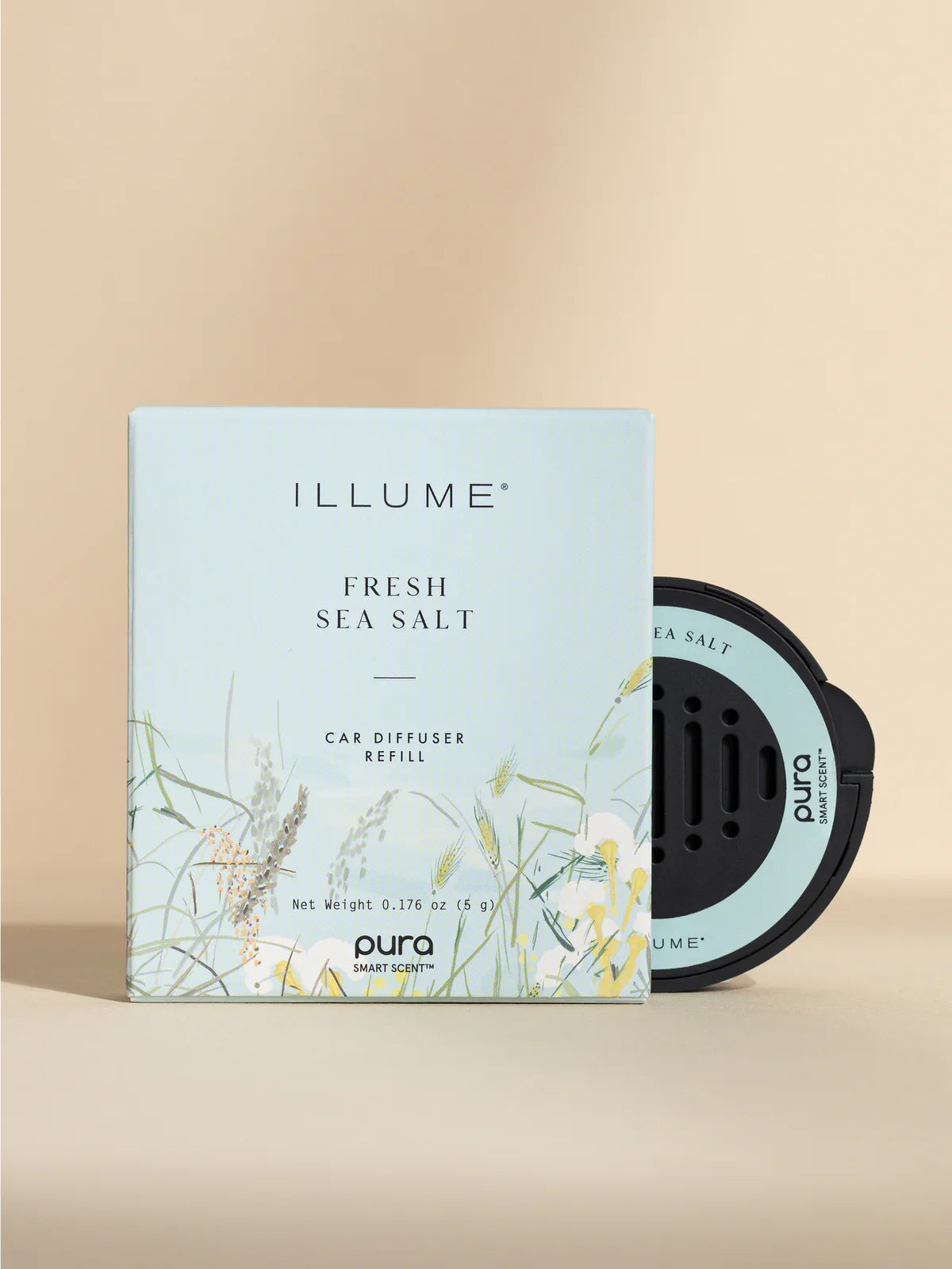 Pura Illume Fresh Sea Salt Car Fragrance Refill