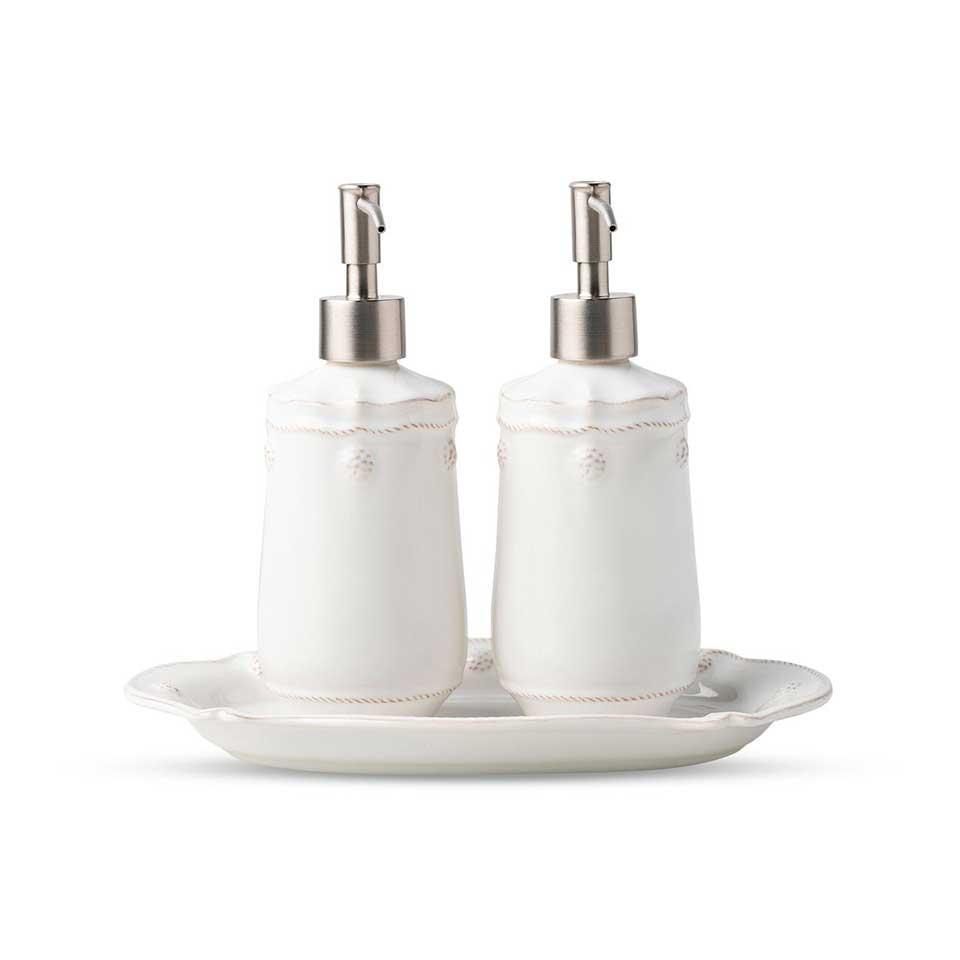 Juliska Berry and Thread Whitewash 3 Piece Kitchen Set