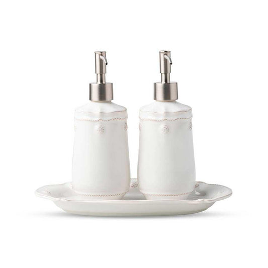 Juliska Berry and Thread Whitewash 3 Piece Kitchen Set