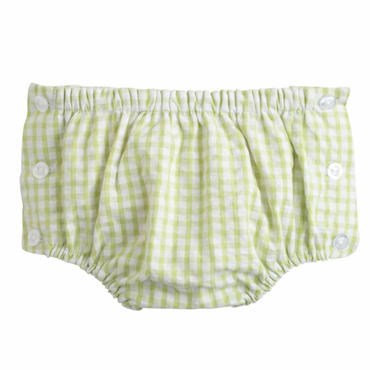 Little English Green Gingham Jam Panty