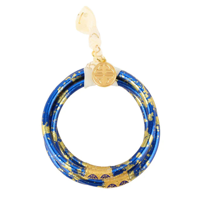 BuDhaGirl KOI Saffir Bangles Blue/Gold