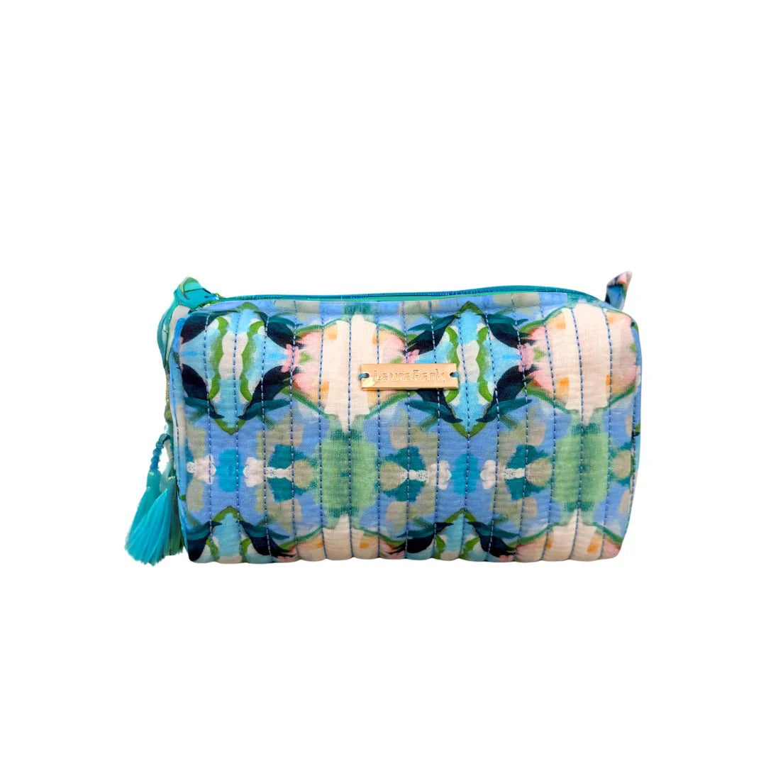 Laura Park Island House Signature Small Cosmetic Bag