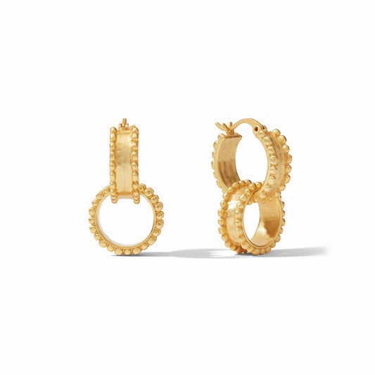 Julie Vos Marbella 2-in-1 Earrings
