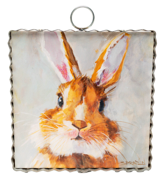 The Porch The Round Top Collection Mini Art Brown Rabbit