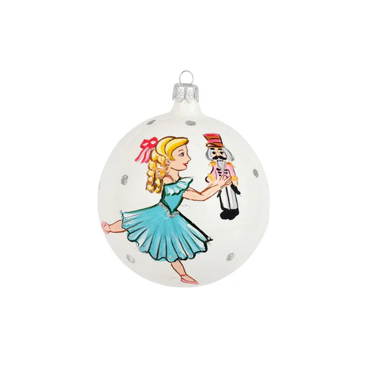 Vietri Nutcracker Clara Ornament
