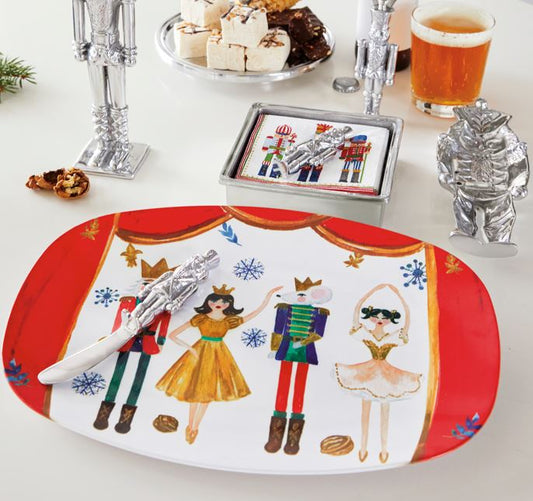 Mariposa Nutcracker Platter