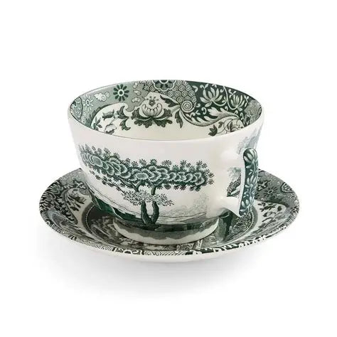Spode Heritage Green Italian Breakfast Cup & Saucer