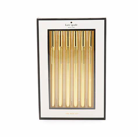 Kate Spade Gold Pen Set