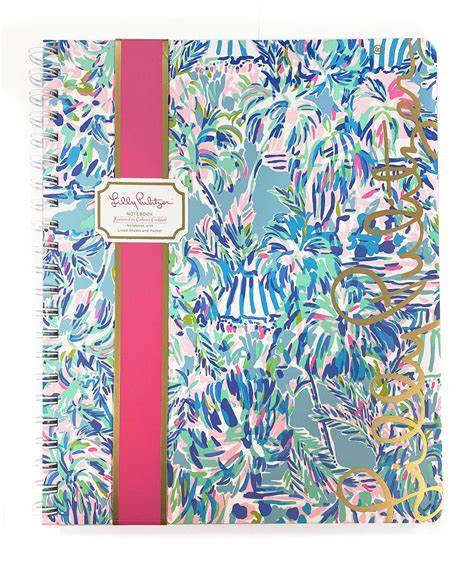 Lilly Pulitzer Cabana Cocktail Notebook