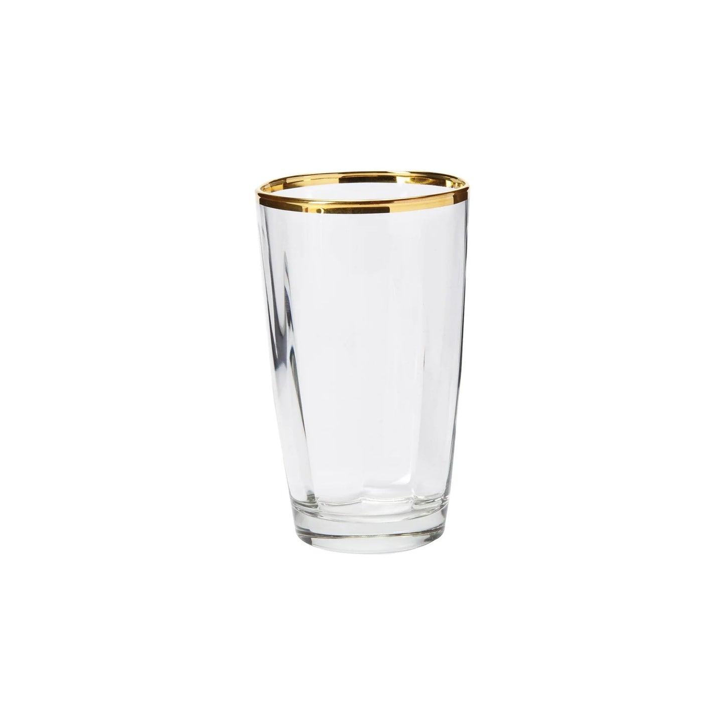 Vietri Optical Gold Highball