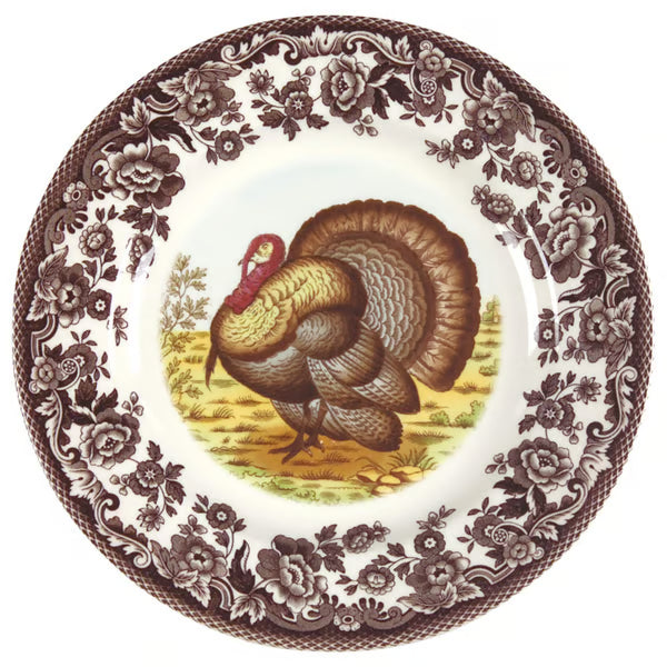 Spode Woodland Salad Plate, Turkey