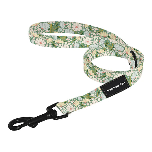 PomPom Tail Wild Daisy Strong Dog Leash