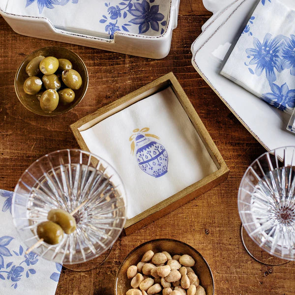 Vietri Papersoft Napkins Ginger Jar Cocktail Napkins (Pack of 20)