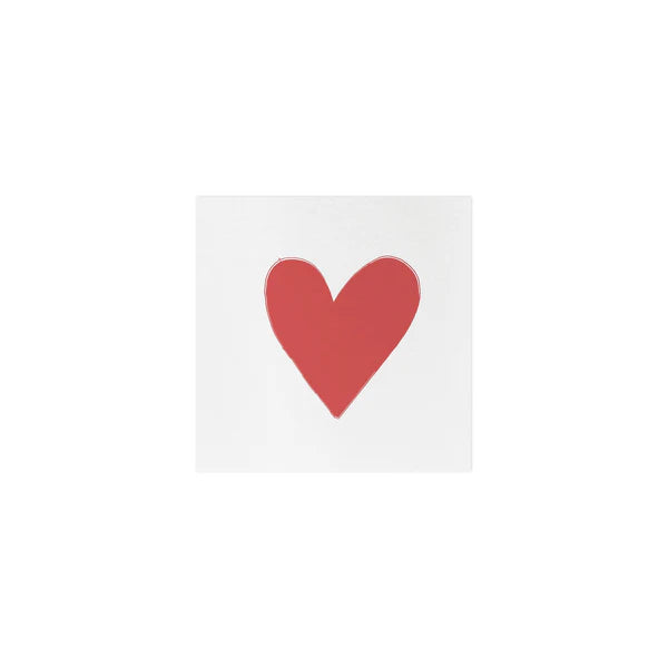 Vietri Papersoft Napkins Hearts Cocktail Napkins (Pack of 20)