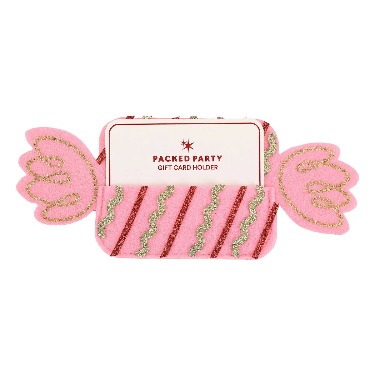 Packed Party Pink Candy Gift Card Holder