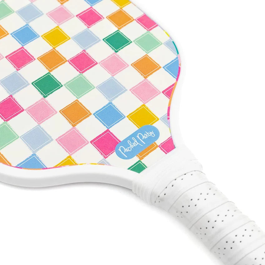 Packed Party Pickleball Paddle and Confetti-Filled Cover Set