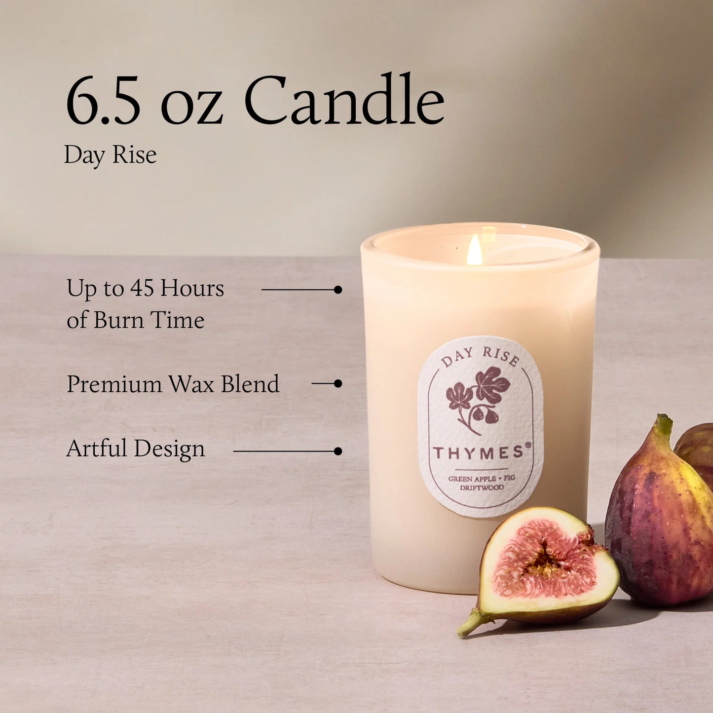 Thymes Day Rise 6.5 oz Poured Candle