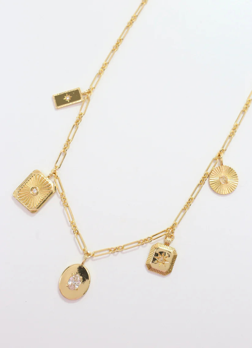 Caroline Hill DeLizia Charm Necklace