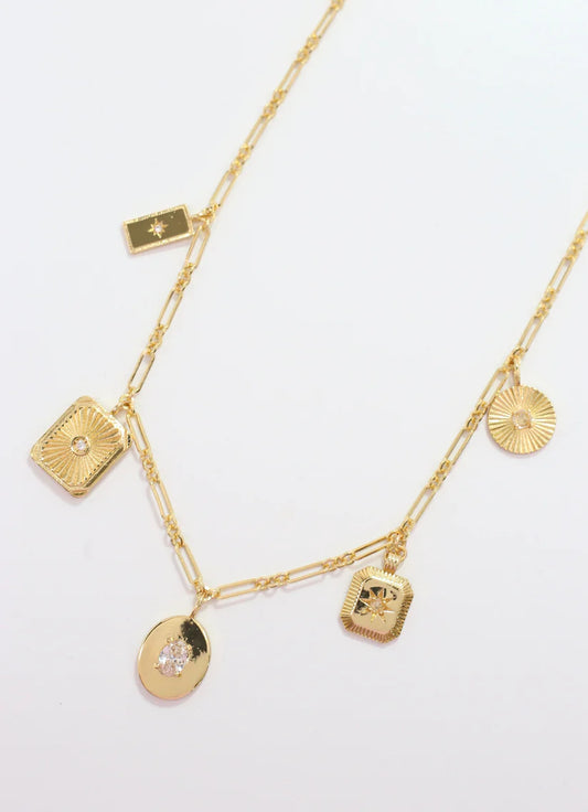 Caroline Hill DeLizia Charm Necklace