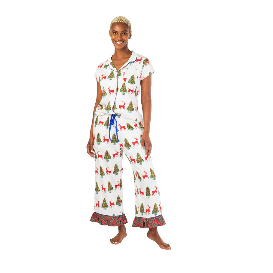 Jayes Studio Holiday Forest Pajama Set