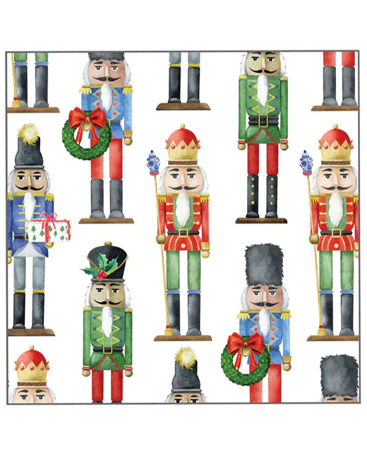 WH Hostess Nutcracker Cocktail Napkin