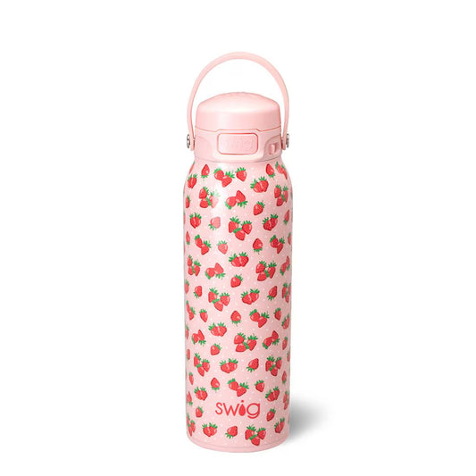 Swig Strawberry Shortcake Leakproof EZ Fill Bottle 32oz