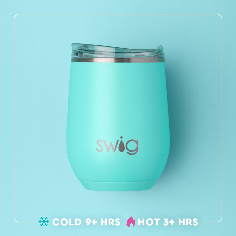 Swig Mahjong Tiles Stemless Wine Cup 12oz