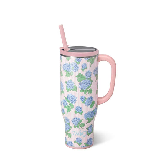 Swig Hydrangeas 30oz Mega Mug