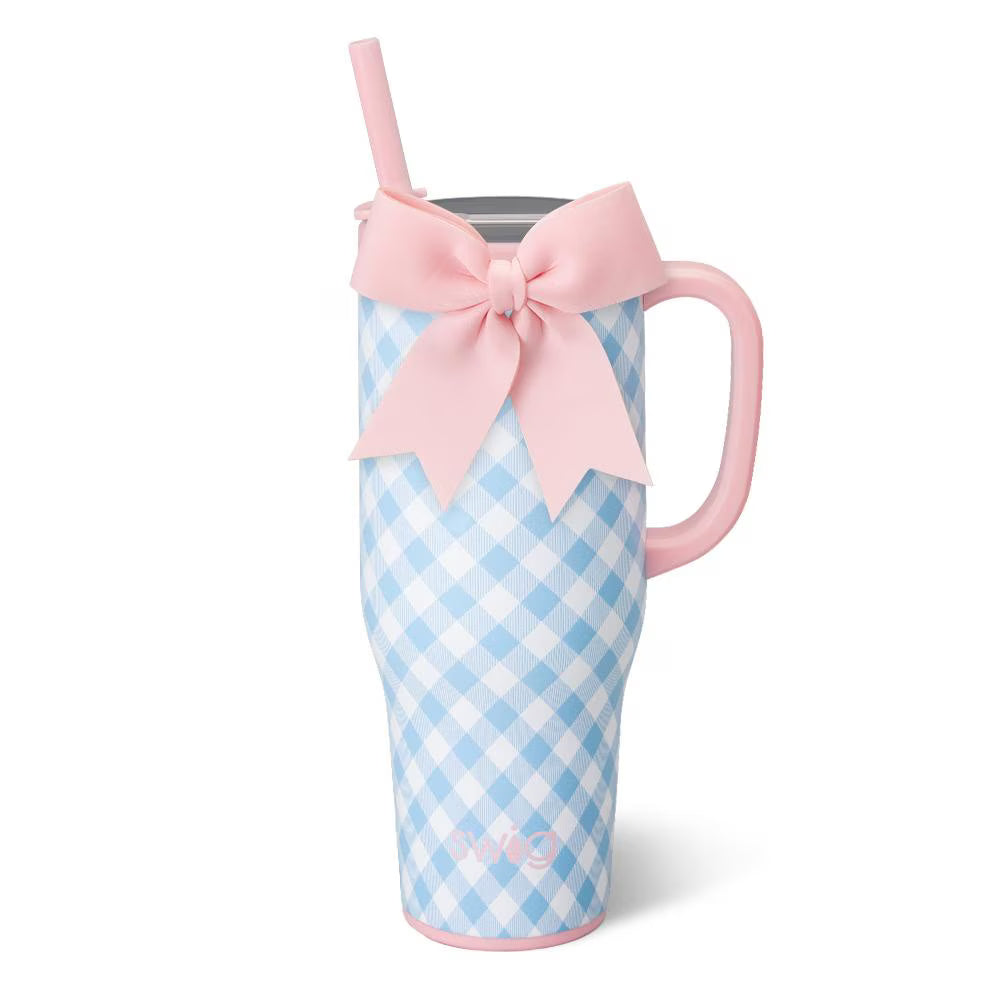 Swig Gingham Mega Mug 40 oz
