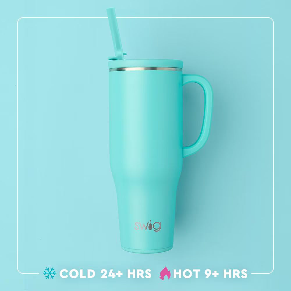 Swig Gingham Mega Mug 40 oz