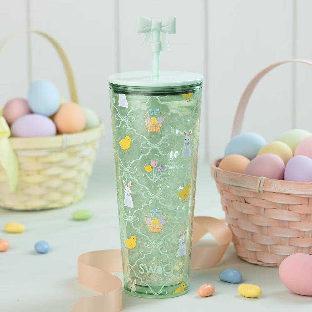 Swig Hoppy Easter Plastic Tumbler 24oz