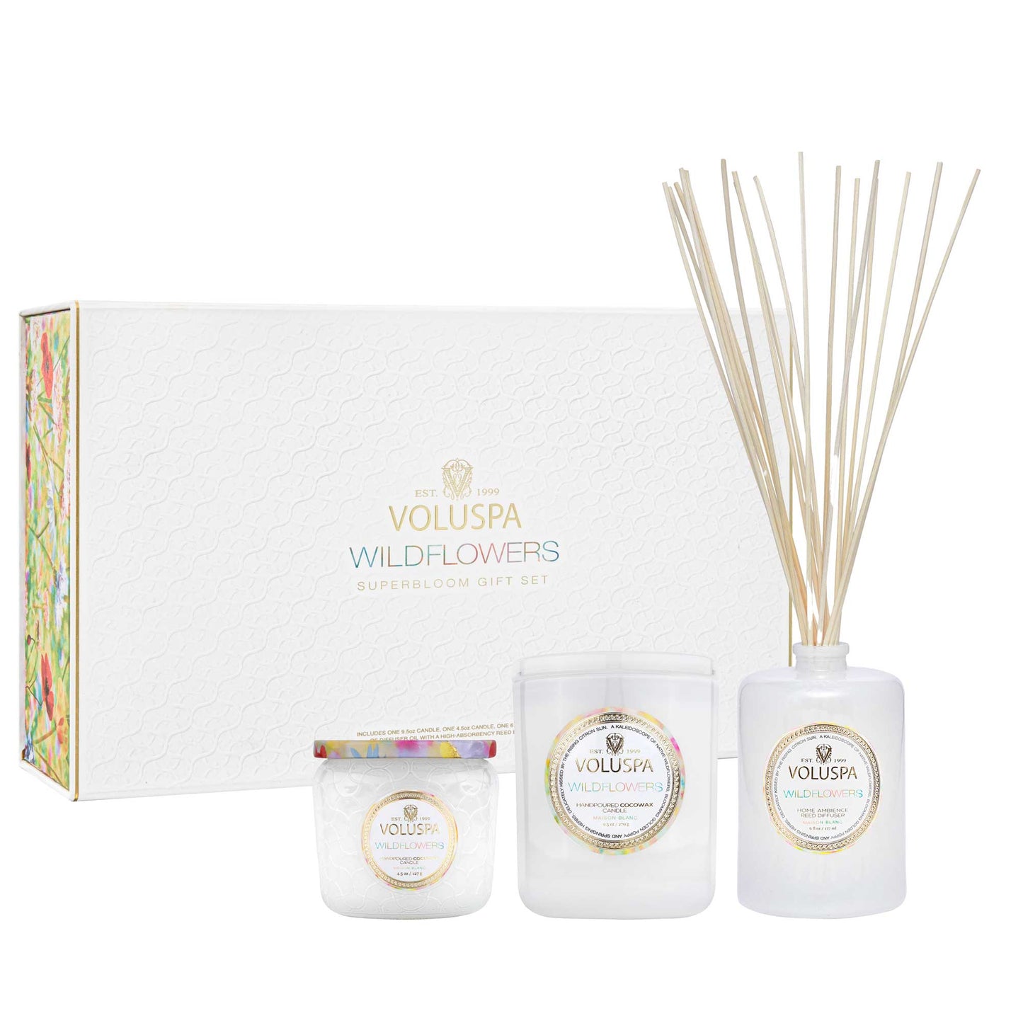 Voluspa Wildflower Gift Set