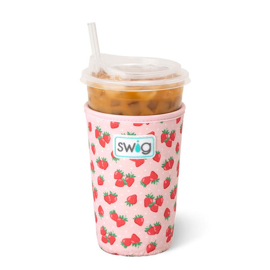 Swig Strawberry Shortcake Iced Cup Coolie