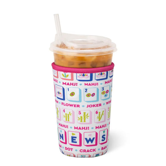 Swig Mahjong Tiles Iced Cup Coolie (Medium)