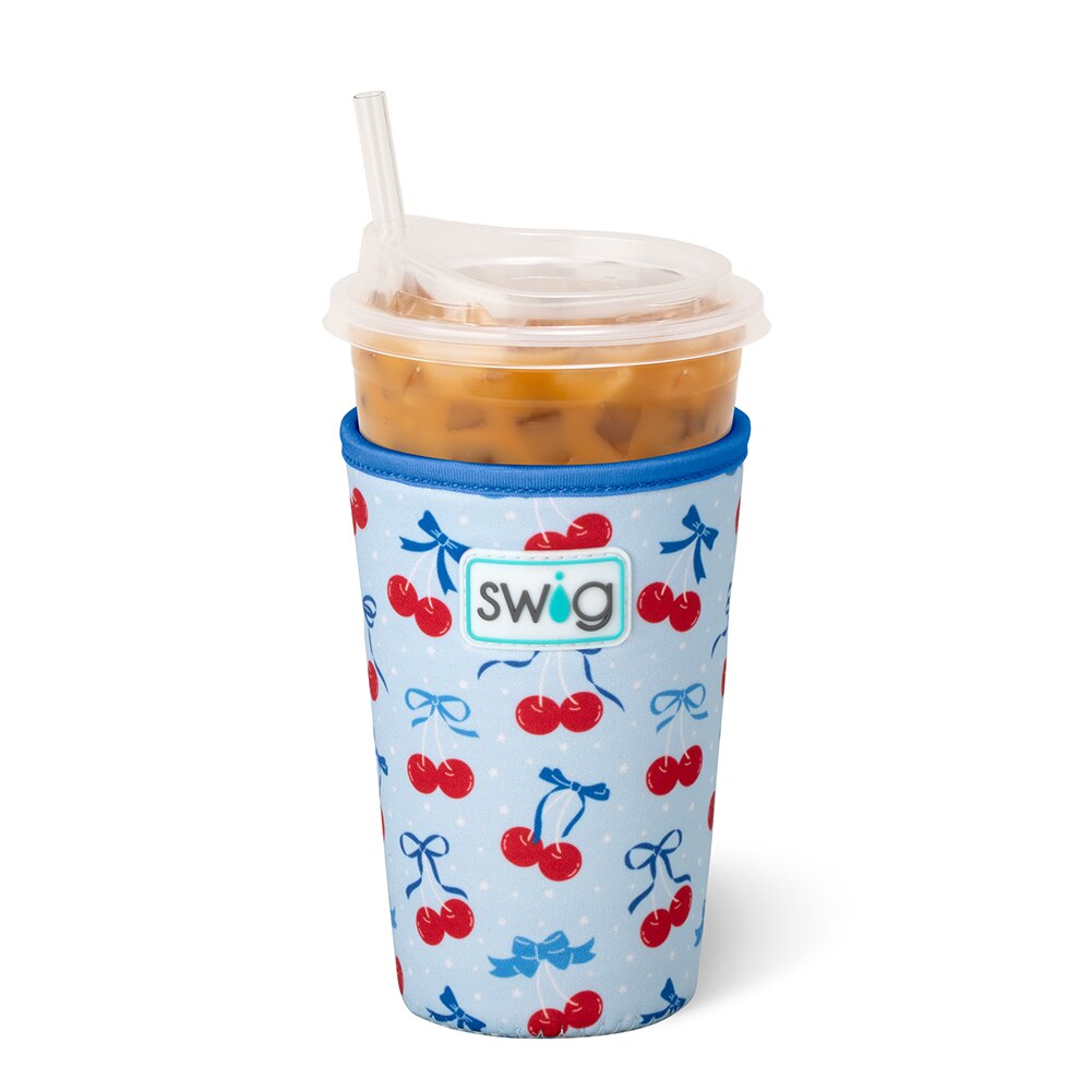 Swig Cherry Pop Medium Iced Cup Coolie