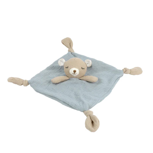 Mon Ami Bear Head Security Blankie