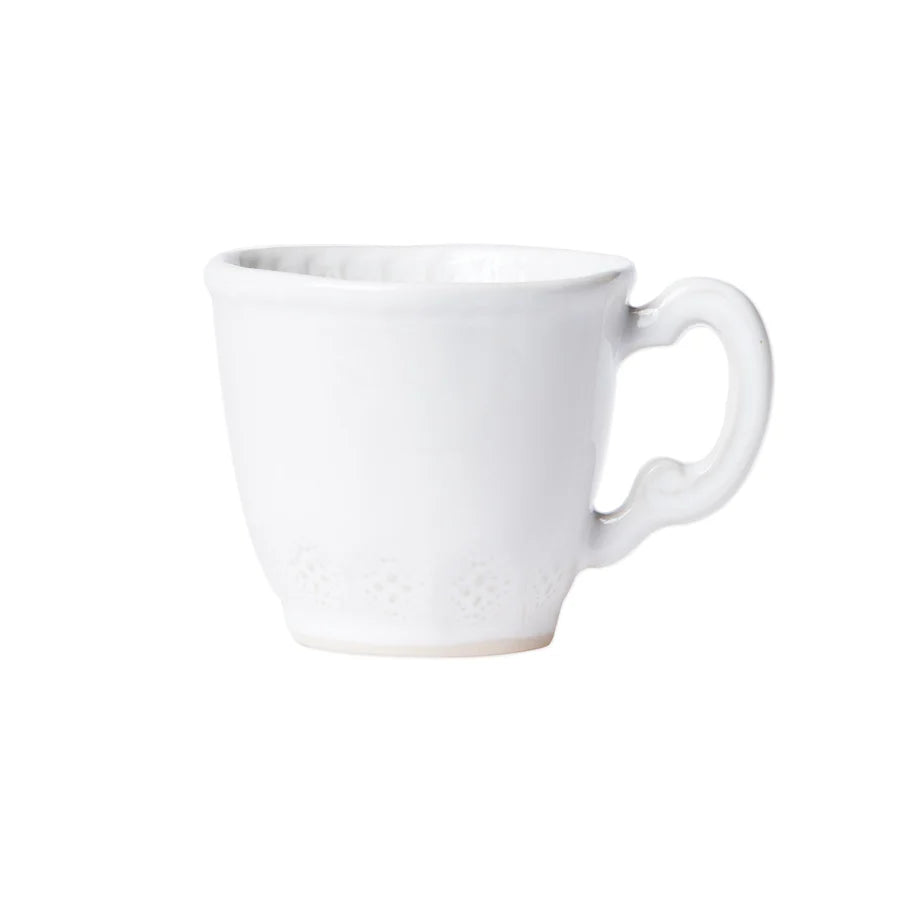 Vietri Incanto Stone Lace Mug