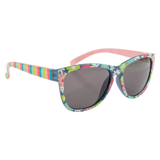 Stephen Joseph Kids Blue Floral Sunglasses