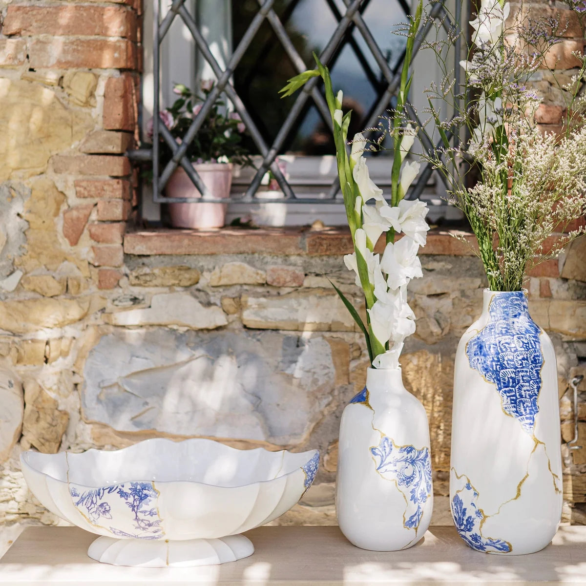 Vietri Storia Small Vase
